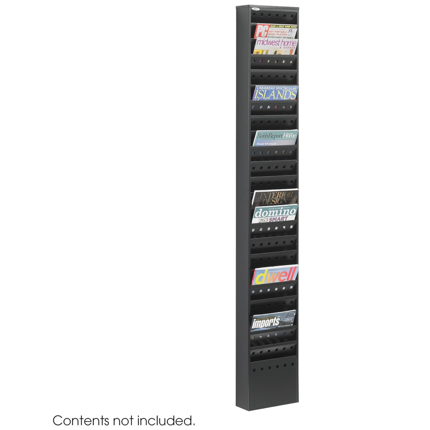 Safco-4322BL-steel-literature-display-rack-for-waiting-room-or-office-23-tiers