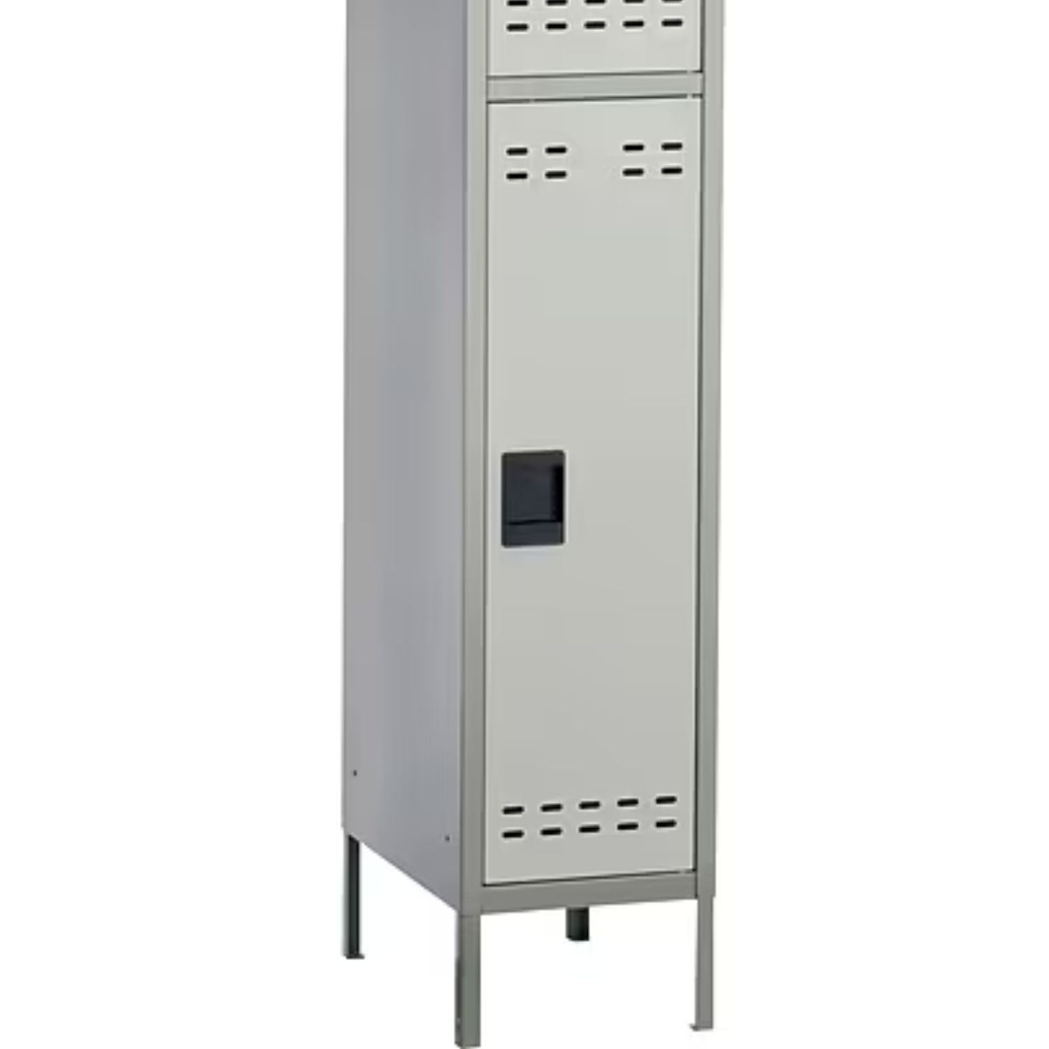 Safco-5523GR-lockable-double-compartment-locker-office-gym-school