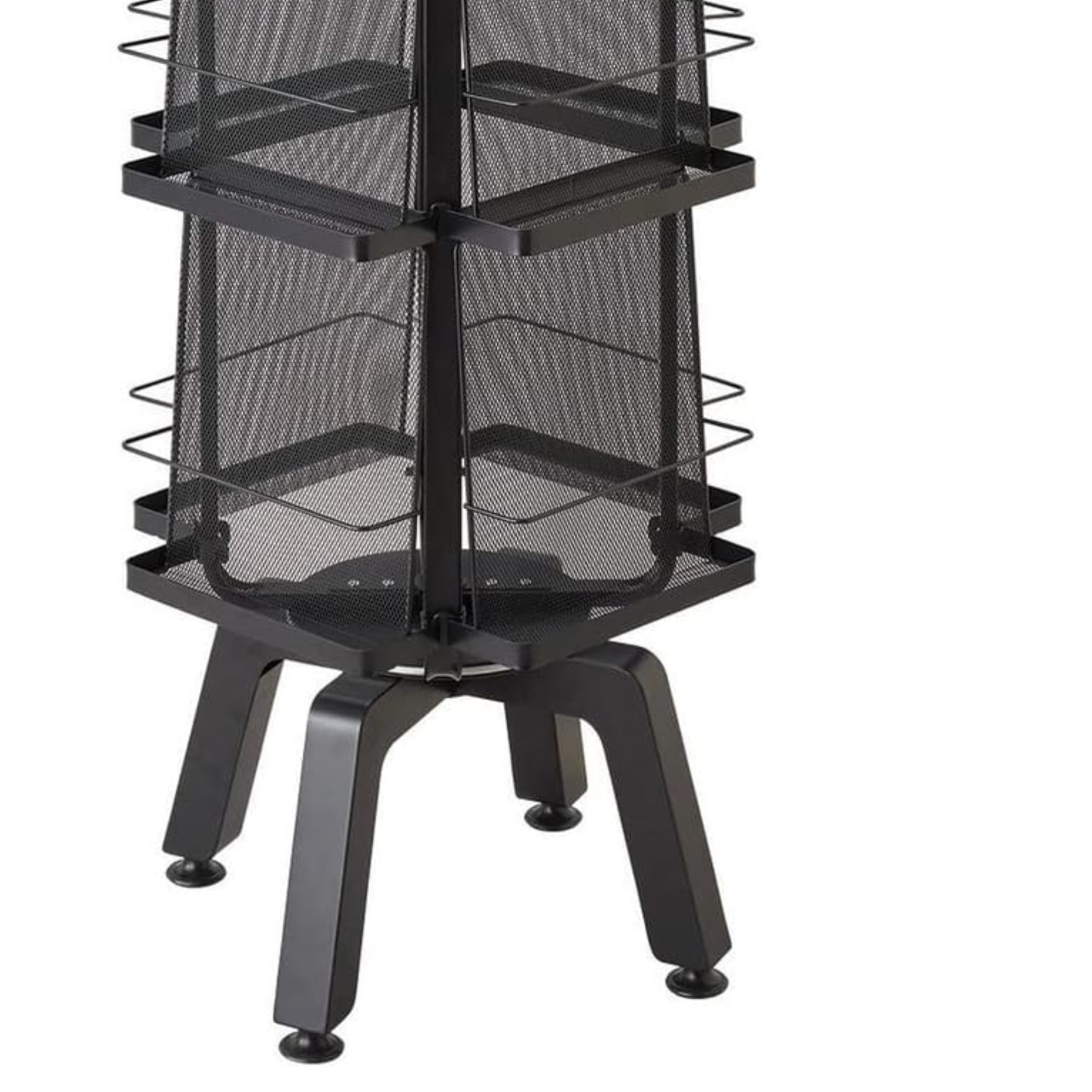 Safco-5580BL-rotary-magazine-stand-16-compartments-for-office-lobby
