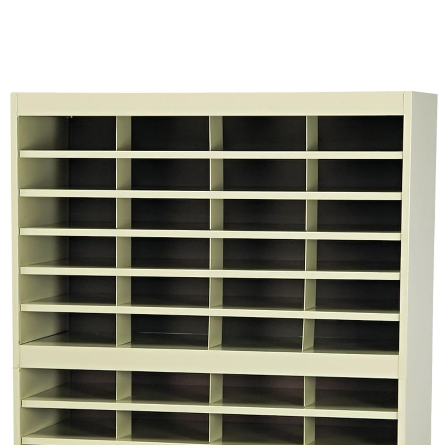 Safco-9231TSR-E-Z-Stor-literature-file-organizer-Tropic-Sand-desktop-or-shelf-unit