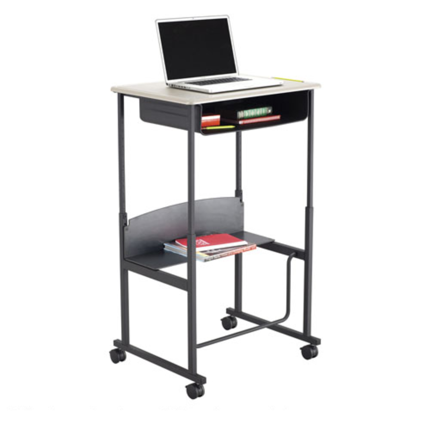 Safco-Height-Adjustable-Desk-Dry-Erase-Top-36-inch-by-24-inch-with-Book-Box-storage