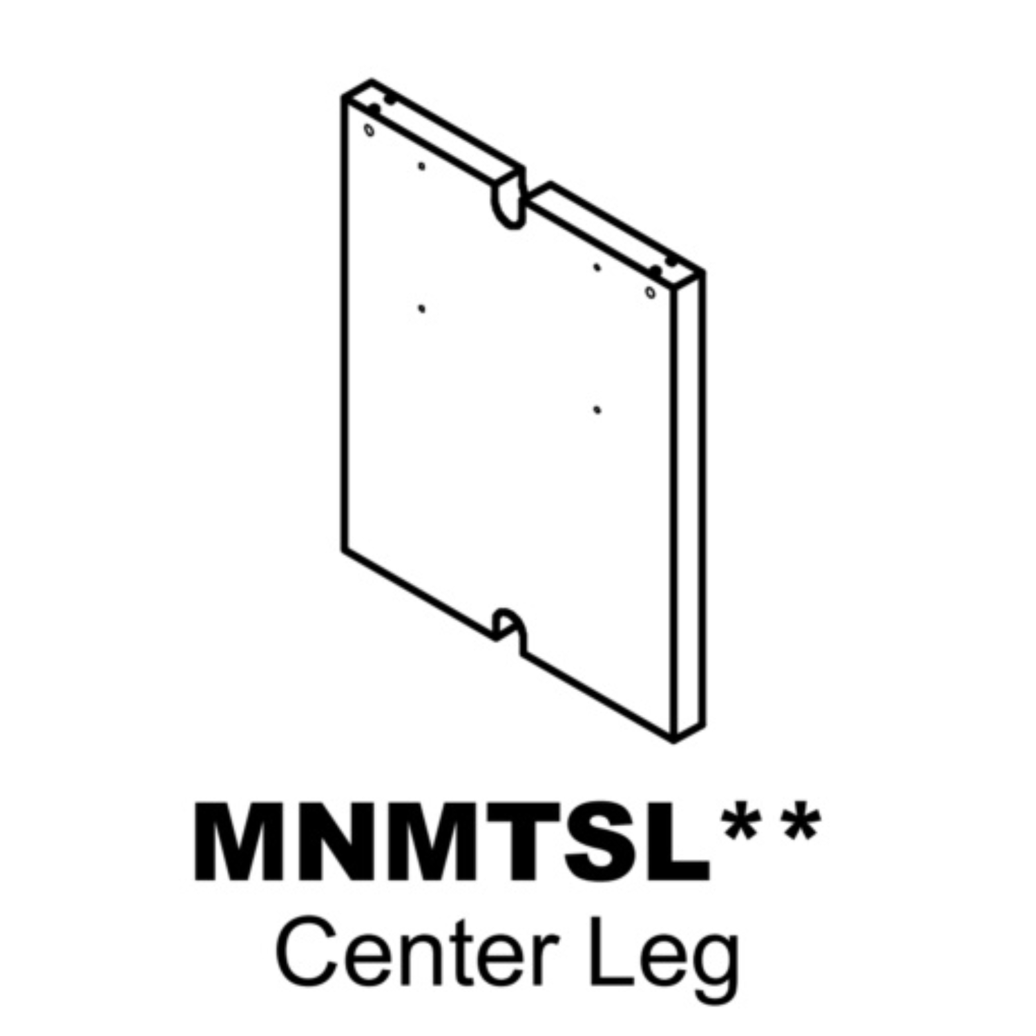 Safco-MNMTSLLDC-Medina-Series-Conference-Table-Center-Support-Leg-Mocha