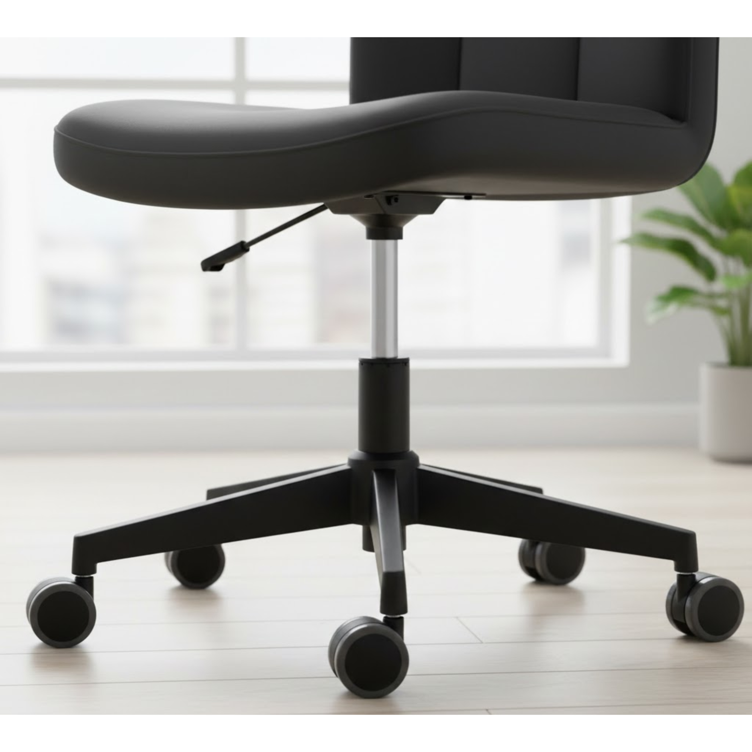 Safco-Next-Stack-Chair-Casters-5135-Set-of-4-for-Hard-Floors-smooth-rolling-mobility