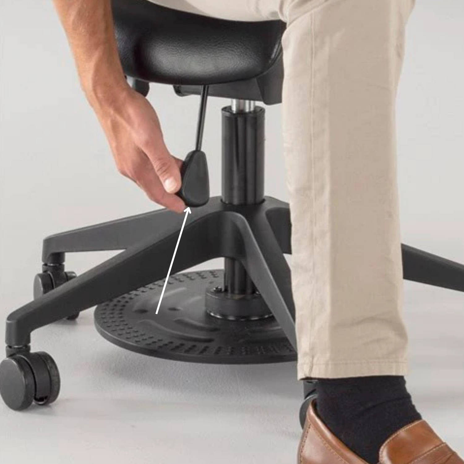 Safco-saddle-style-lab-stool-black-finish-3438BL
