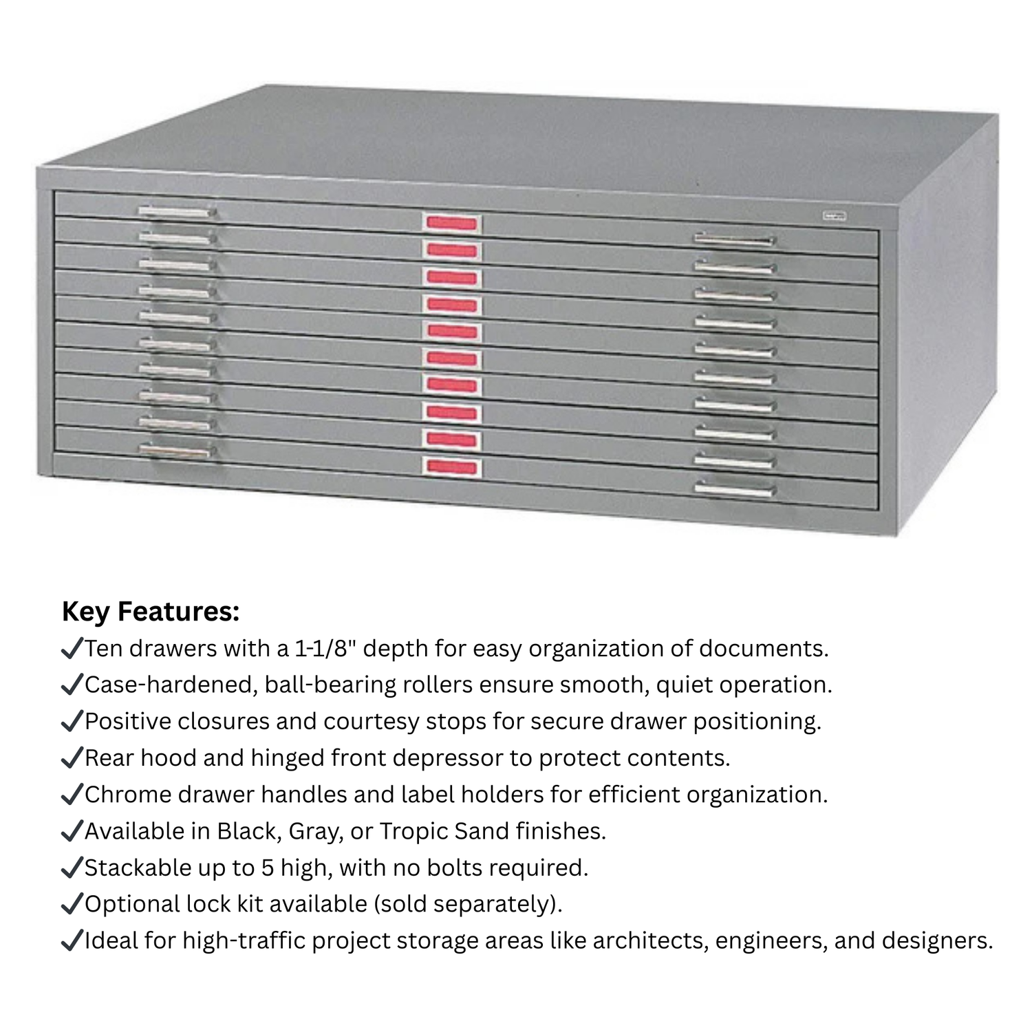 Safco-steel-flat-file-cabinet-with-10-drawers-for-oversized-documents