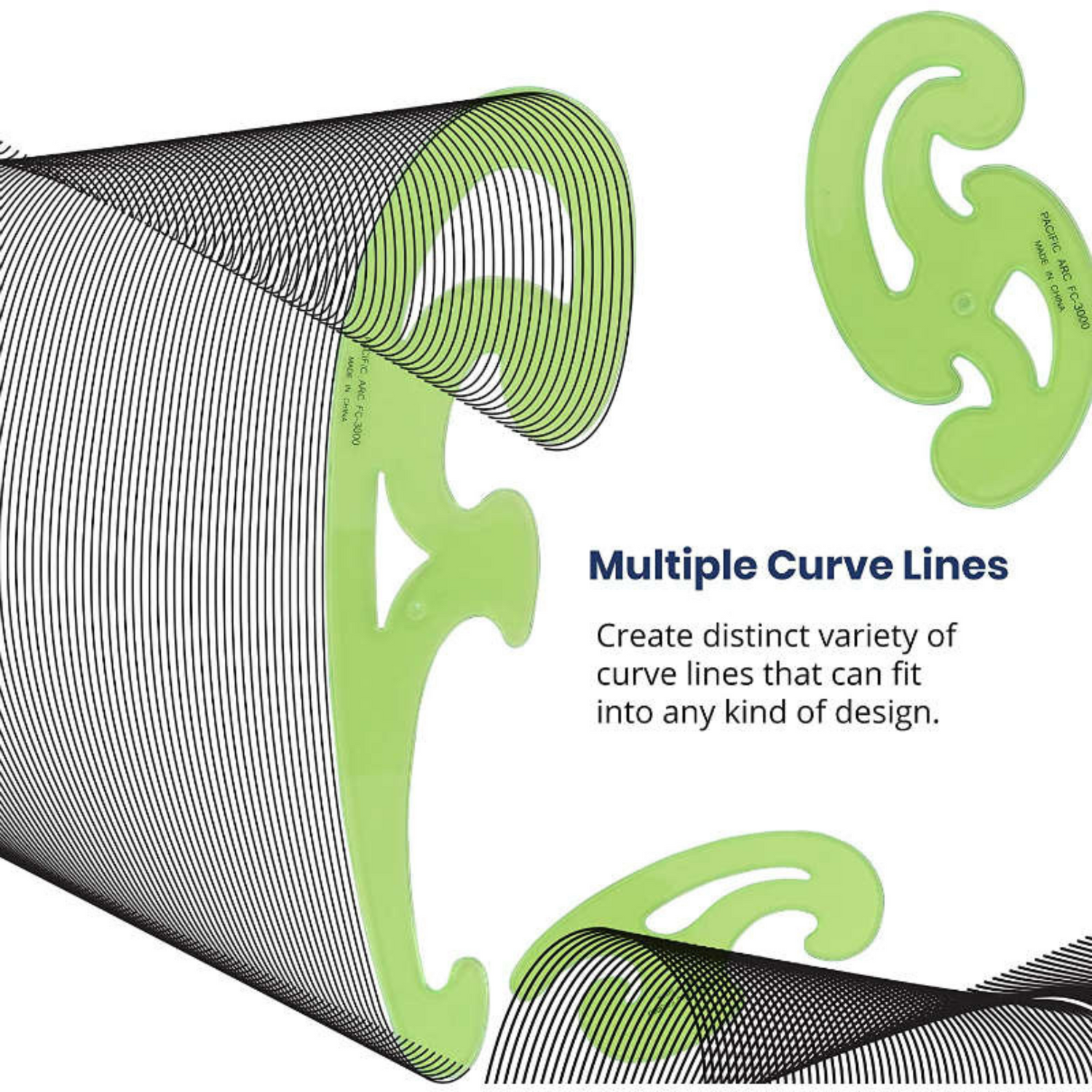 Scholastic-French-Curve-Set-FC-3000-by-Pacific-Arc-for-students