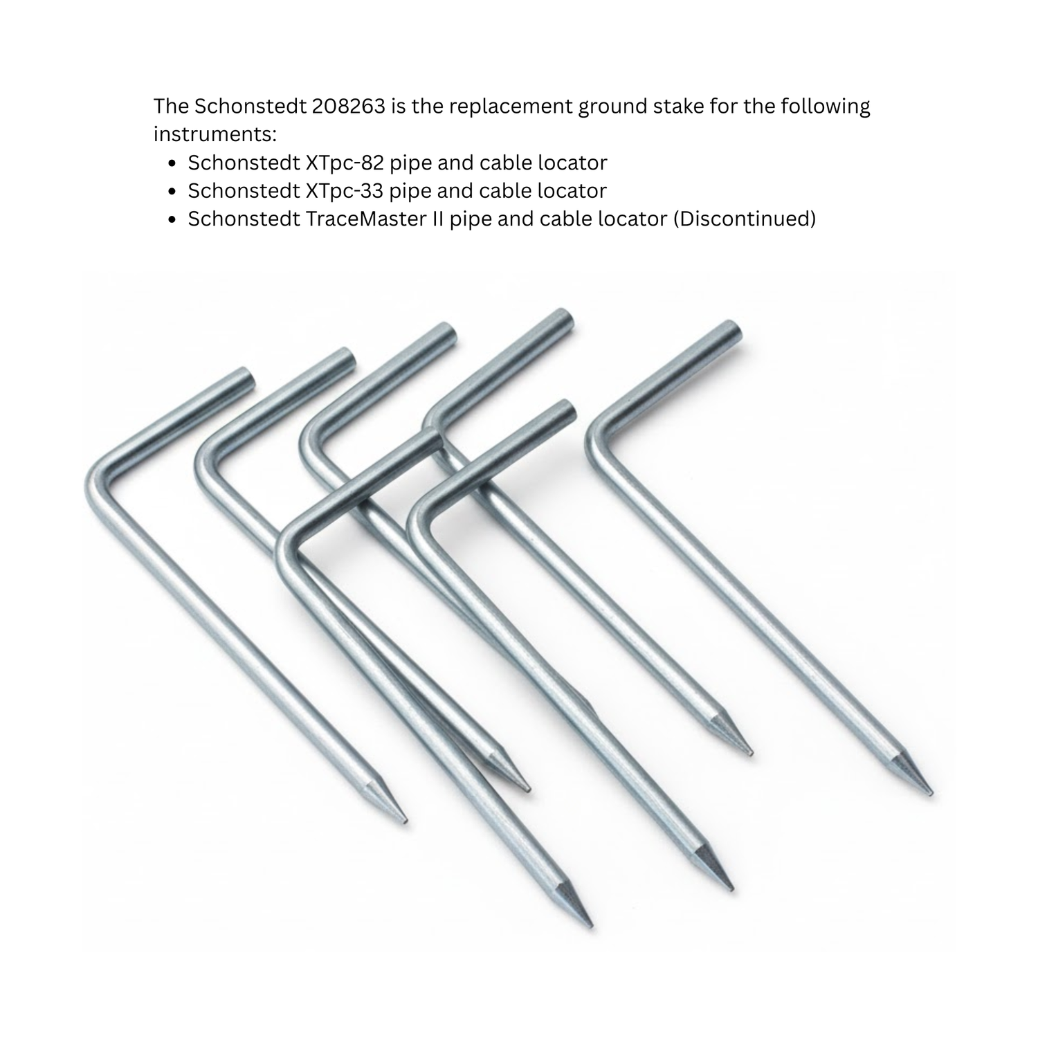 Schonstedt-208263-Ground-Connection-Stake-for-XTpc-Locator