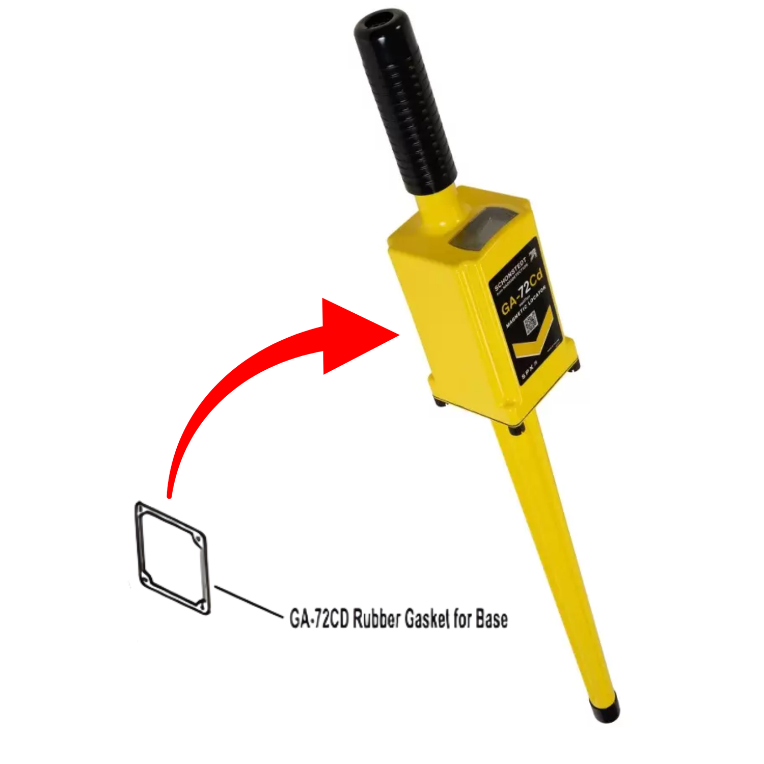 Schonstedt-208323-GA-72CD-Locator-Base-Sealing-Gasket