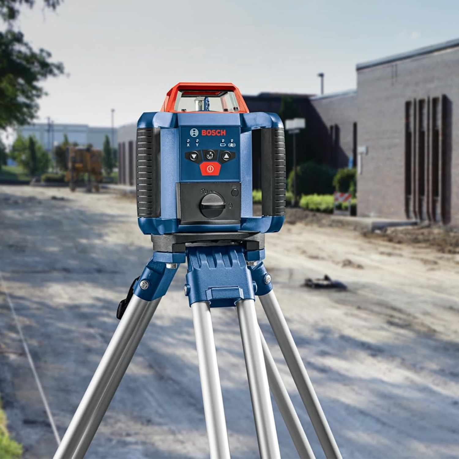 Self-Leveling-Bosch-GRL2000-40HK-Rotary-Laser-Construction-Kit