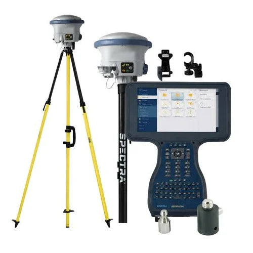 Spectra Geospatial Dual SP100 Tilt 450/900 MHZ GPS Base & Rover Receiver Kit - SG-BRO-KIT