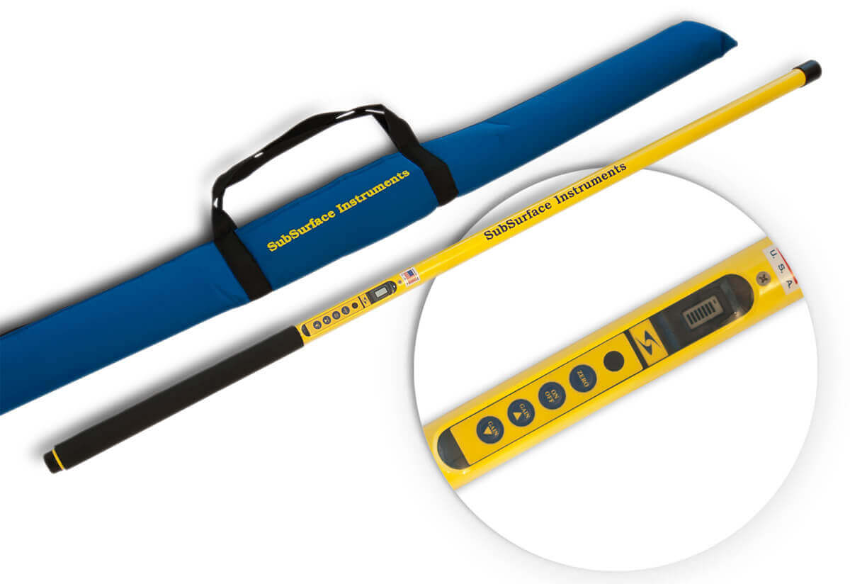 SubSurface Instruments Waterproof Magnetic Locator ML-3S (Short) with case