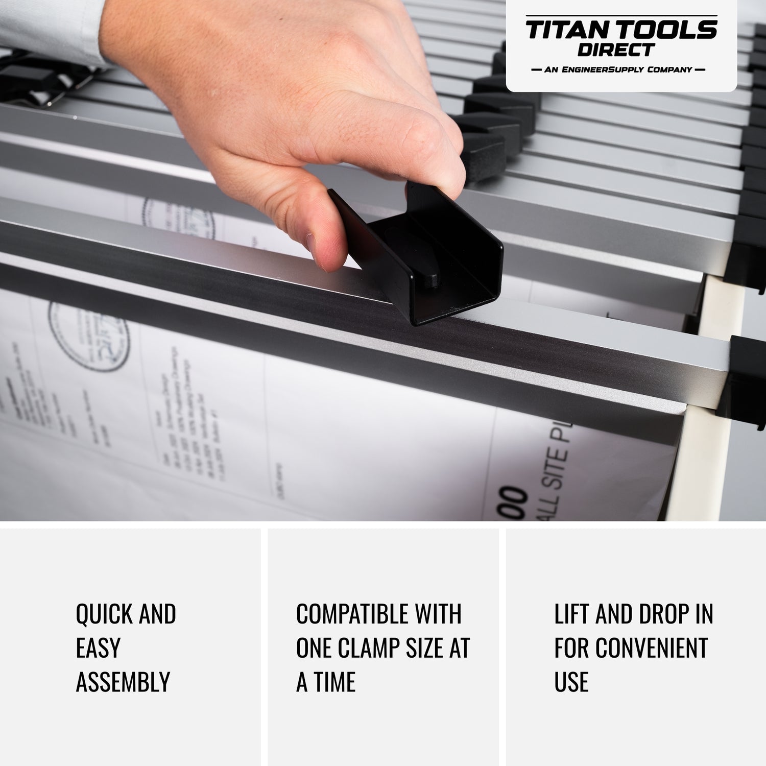 TTD4146-Titan-Tools-Mobile-Storage-Rack-for-Oversize-Sheets-Plans