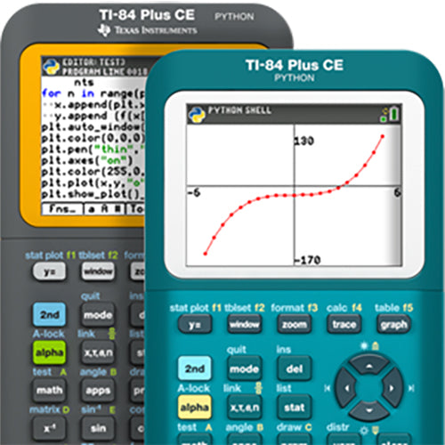 Texas Instruments TI‑84 Plus CE Python Graphing Calculator