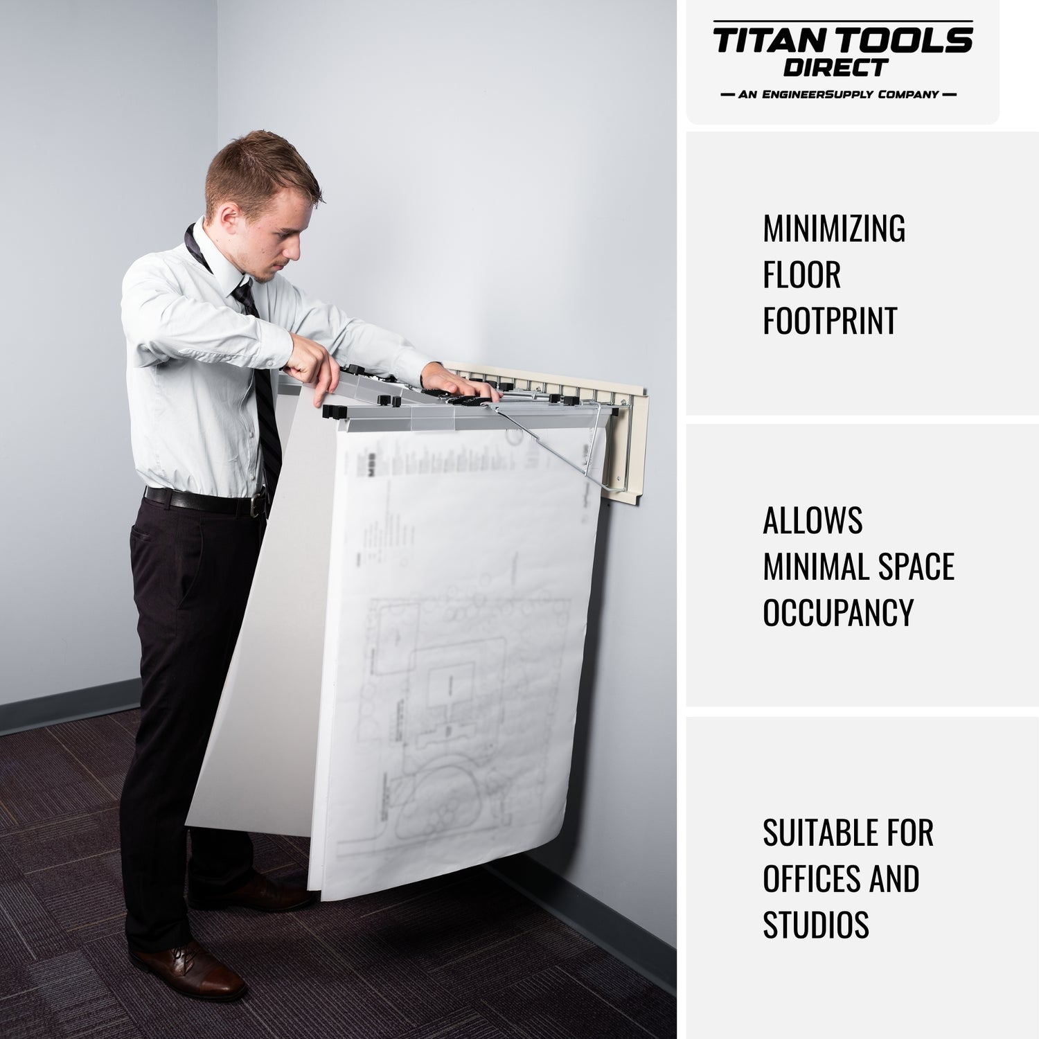 Titan-Tools-Premium-Wall-Mounted-Plan-Hanger-System-TTD4145