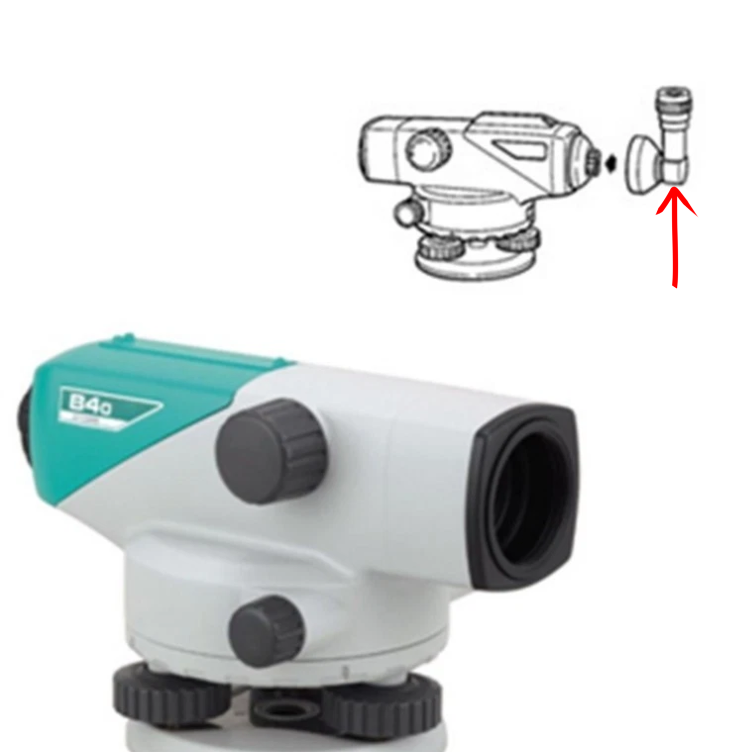 Topcon-DE22-Eyepiece-for-AT-B3-Automatic-Level-High-Quality