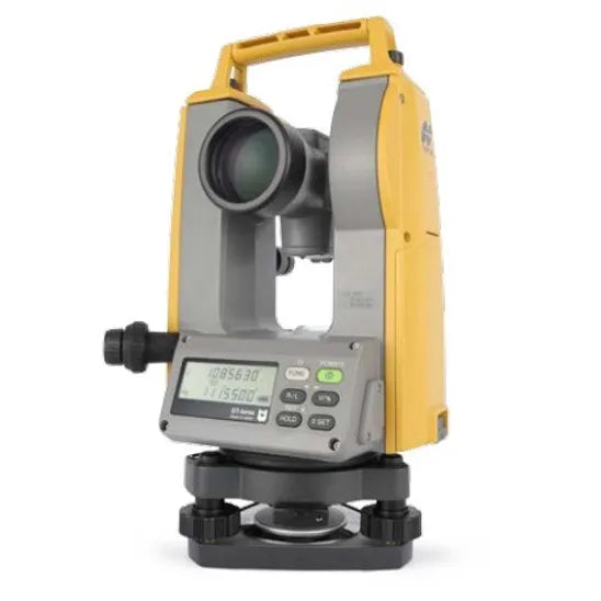 Topcon 5-Second Digital Theodolite DT-305L with Laser Pointer- sideview