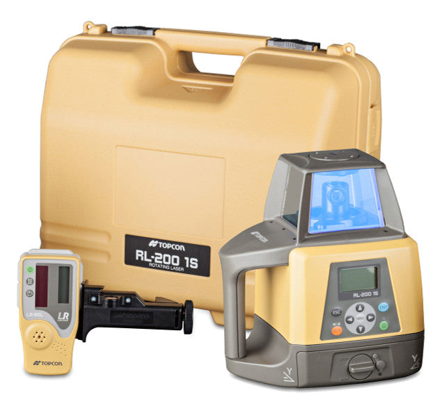 Topcon RL-200 1S Single Slope Rotary Laser Level Standard Package
