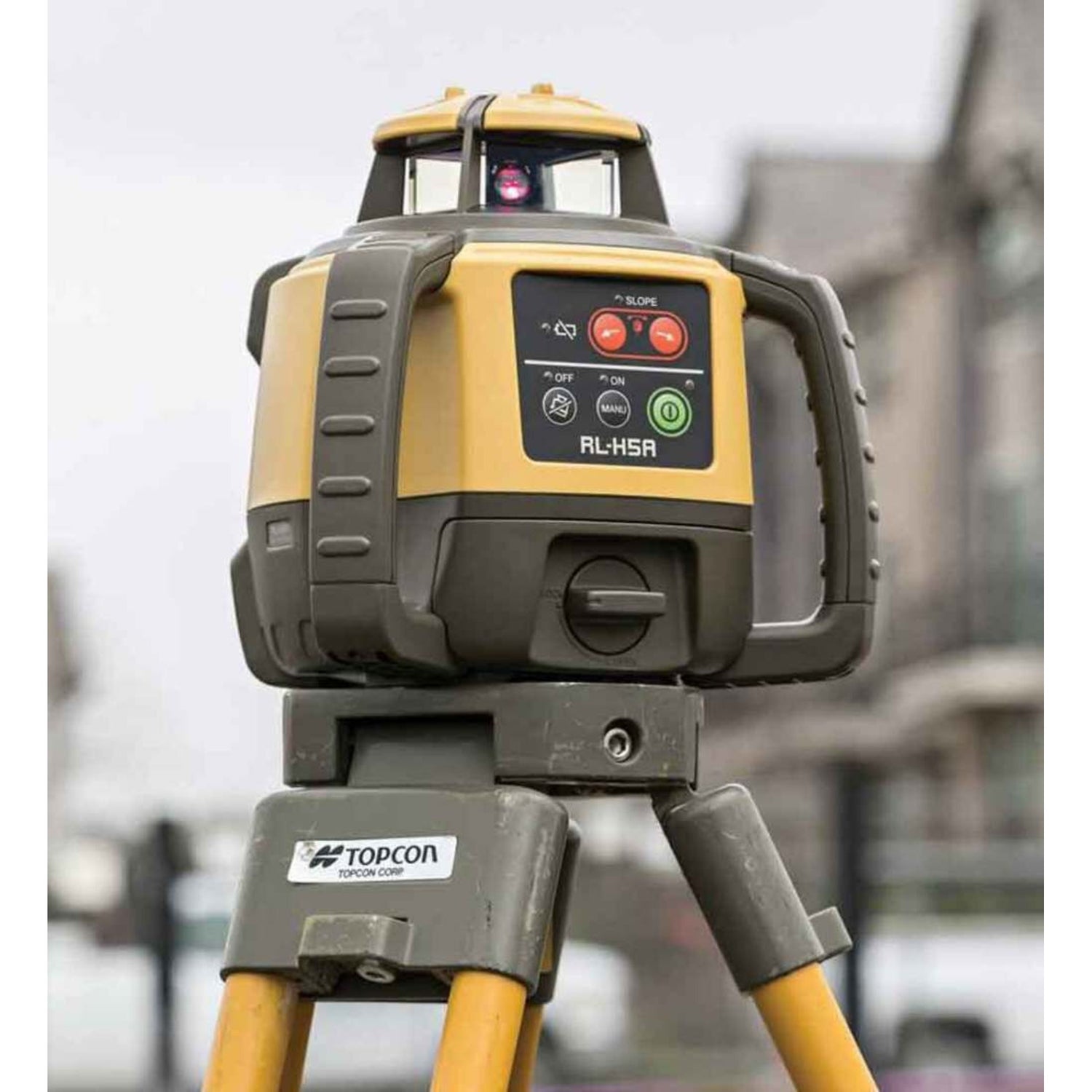 Topcon RL-H5A DB Alkaline Horizontal Laser Level-  with tripod