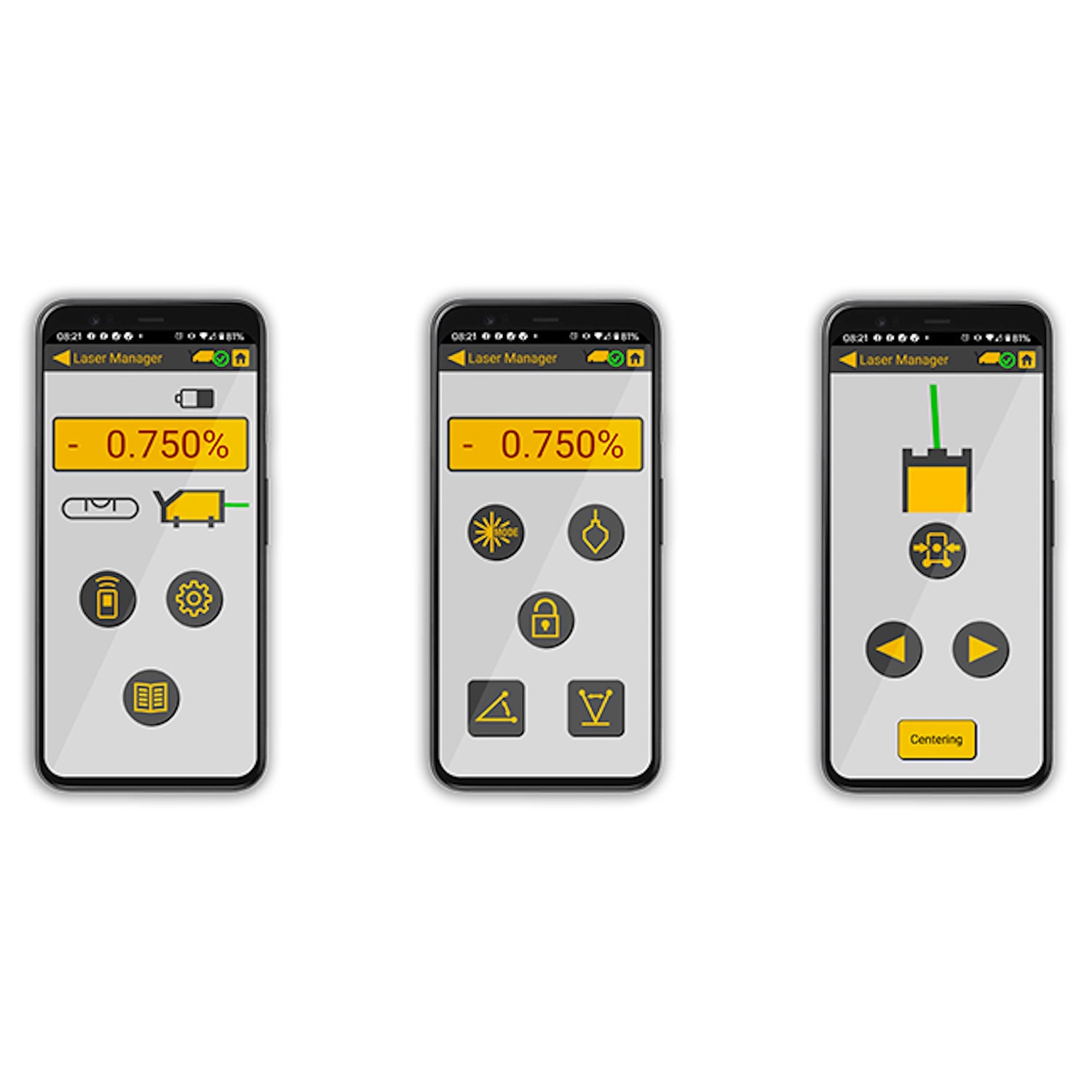 Topcon TP-L6 Series Green Beam Pipe Laser Auto Target w/ Auto Alignment- remote control 