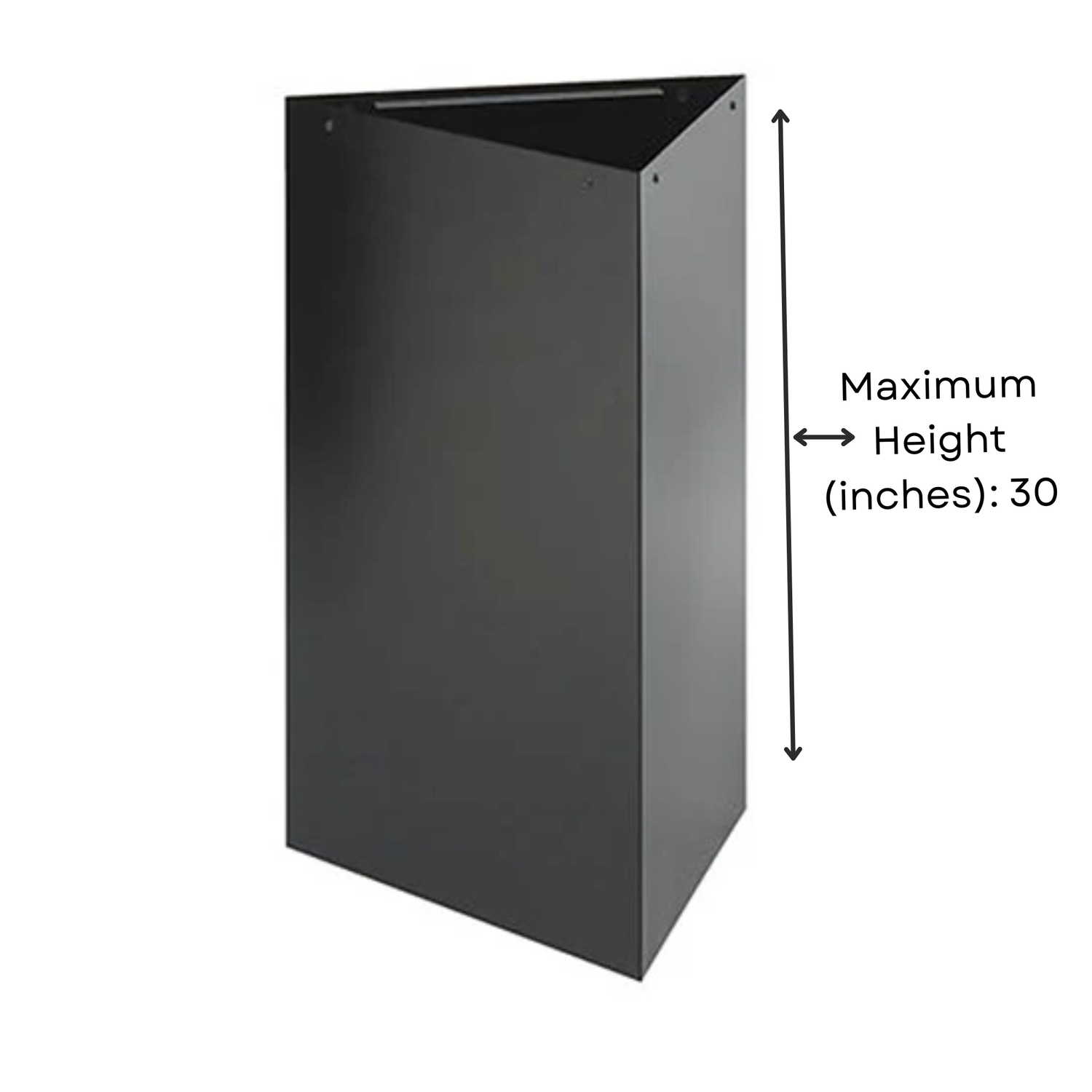 Trifecta-30H-Storage-Base-Unit-Safco-9551BL-Black-Finish