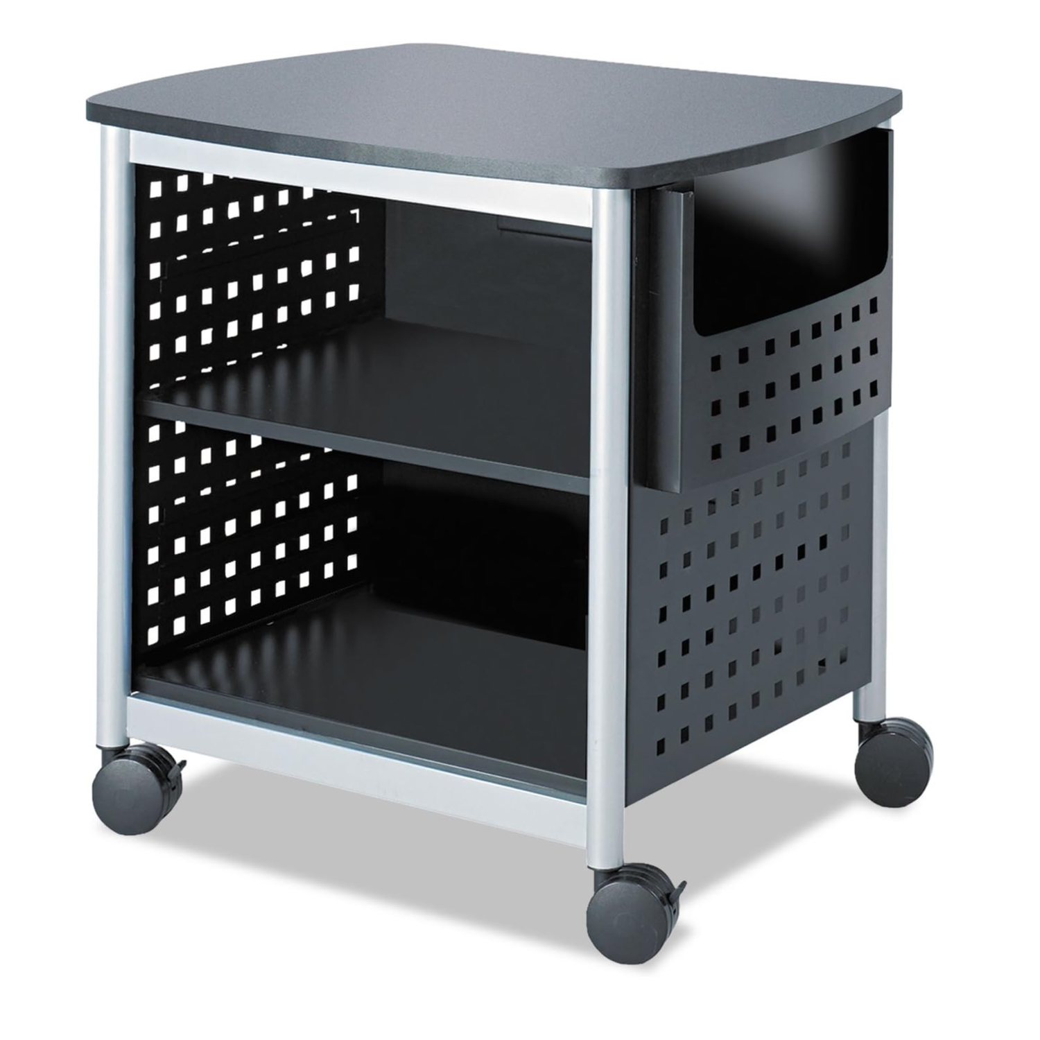 Under-desk-rolling-printer-cart-safco-scoot-1856bl
