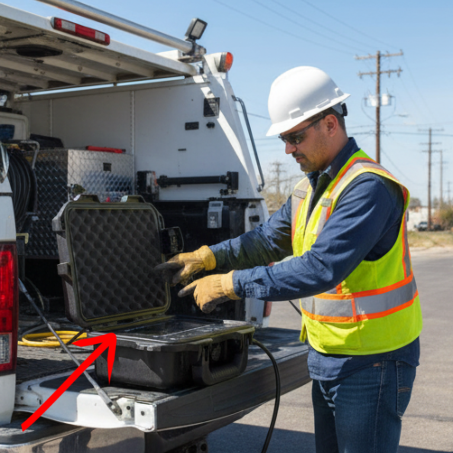 Underground-Cable-Fault-Finder-Schonstedt-1205CXB-TDR-Analyzer