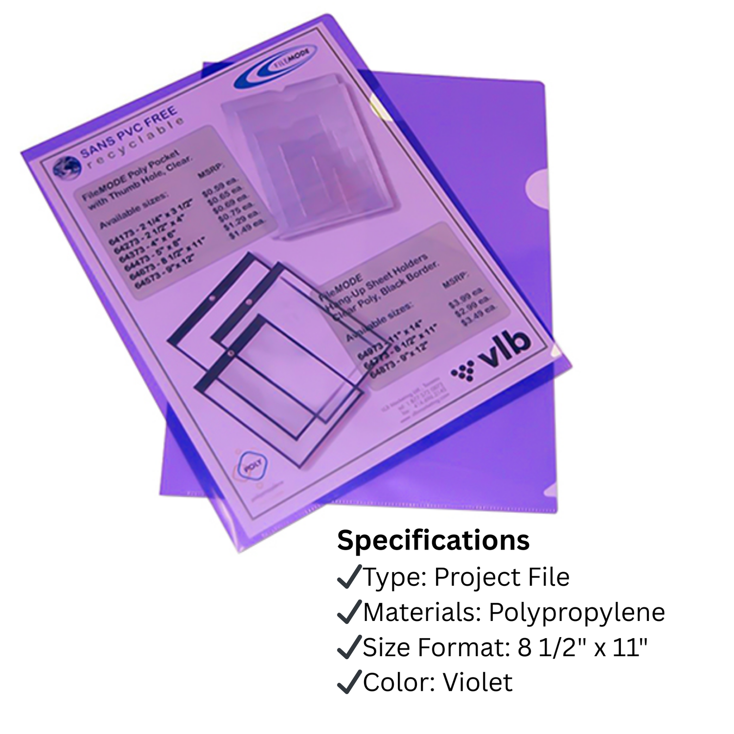 VLB-60274-Letter-Size-Poly-View-Folder-in-violet-10-per-pack