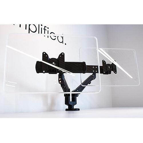 ESI Edge2-MS Dual Monitor Arm - EDGE2-MS-BLK