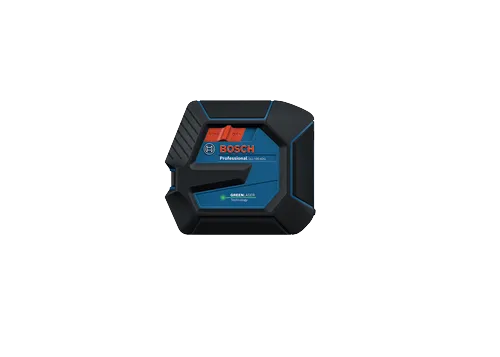 Bosch 3.7V Green-Beam Self-Leveling Cross-Line Laser with Li-Ion Battery - GLL100-42GL